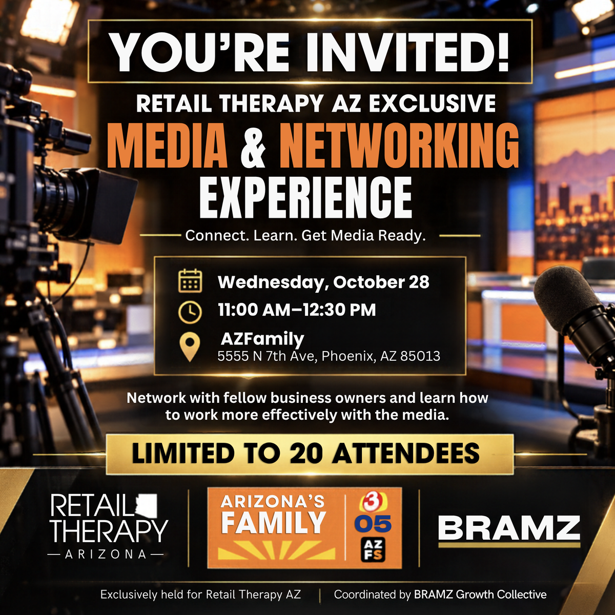 Media & Networking Experience