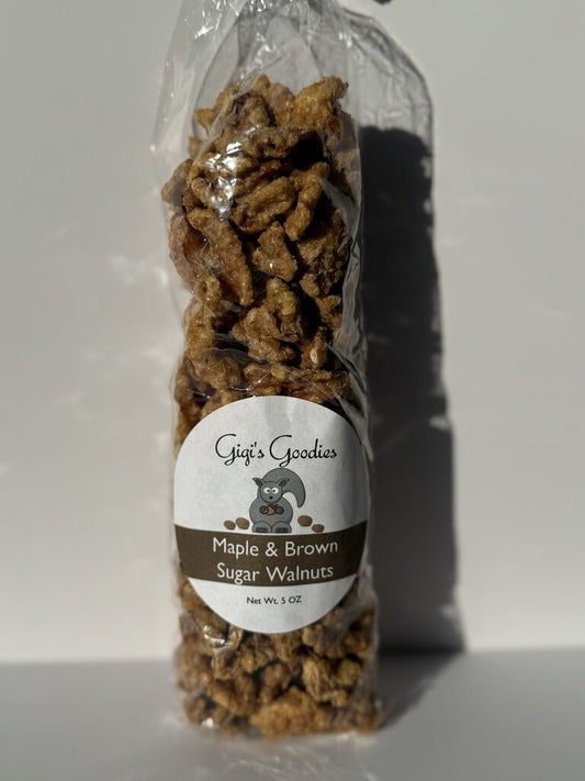 Maple & Brown Sugar Walnuts