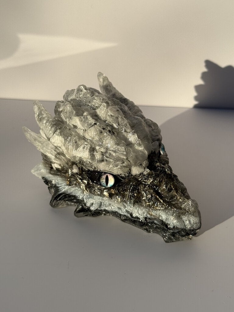 Howlite Orgonite Dragon