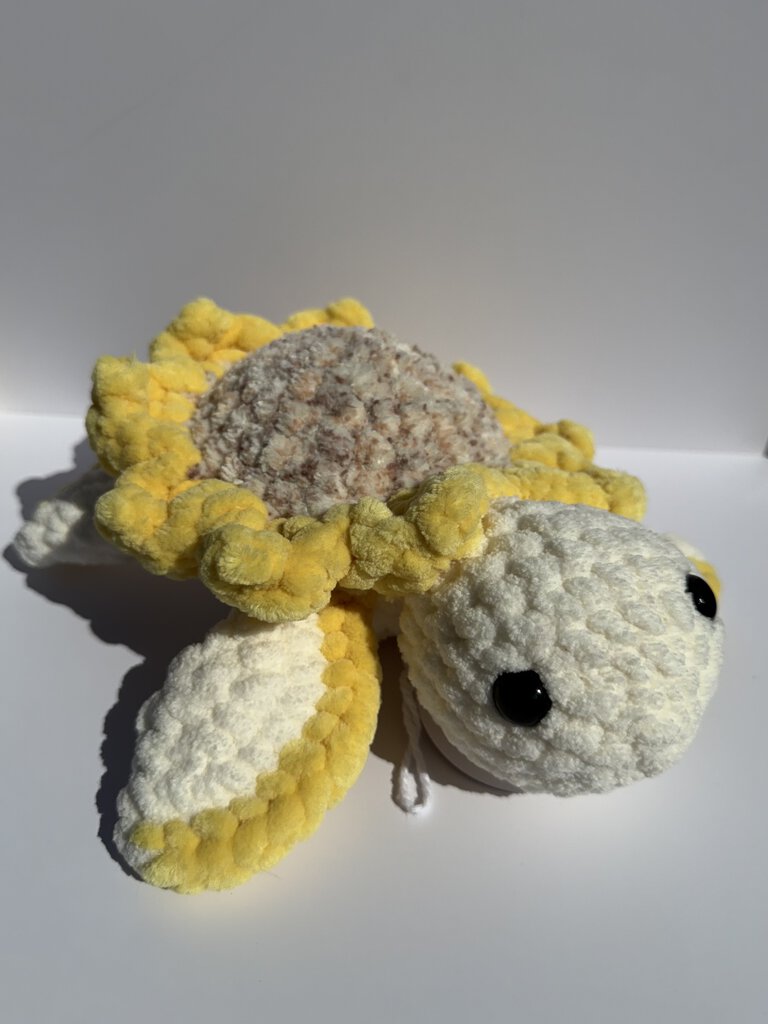 Sunflower Turtle Crochet