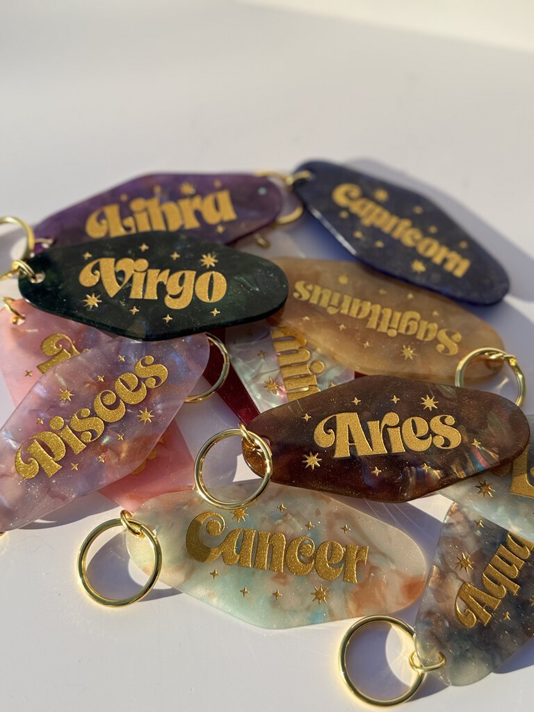 Zodiac Key Chains