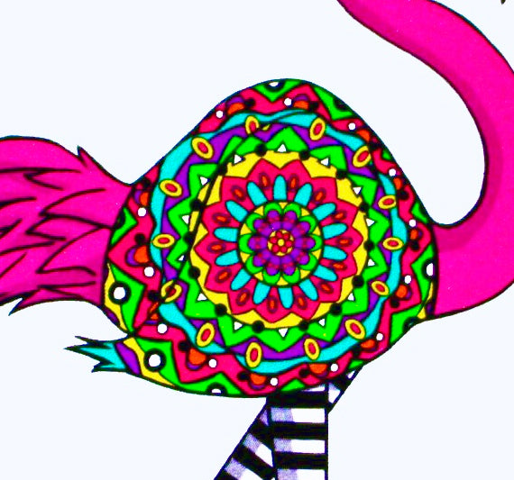 Kaleidoscope Flamingo cutout 2.jpg