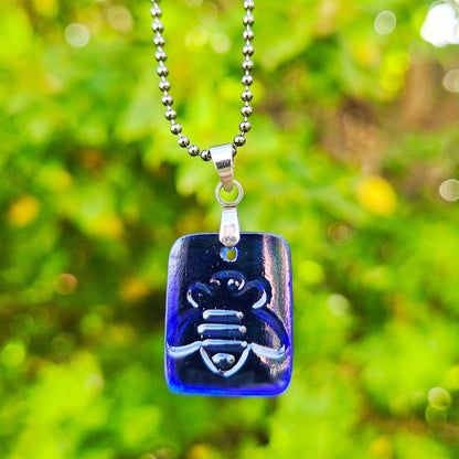 recycled-kombucha-bottle-glass-blue-honey-bee-necklace.jpg